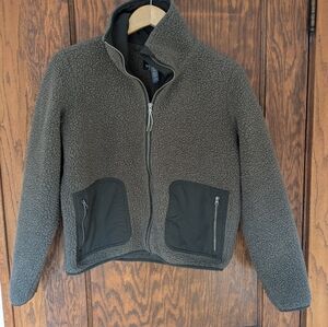 Vuori Alpine Sherpa Fleece Jacket - Oregano